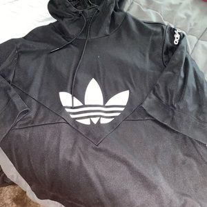 Adidas short sleeve hoodie